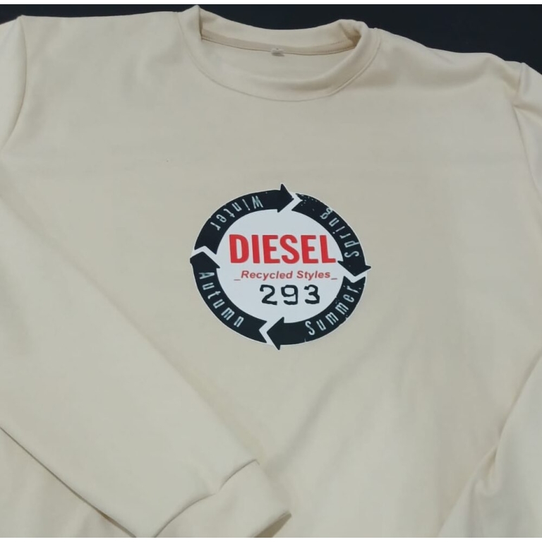 Remera frisa manga larga