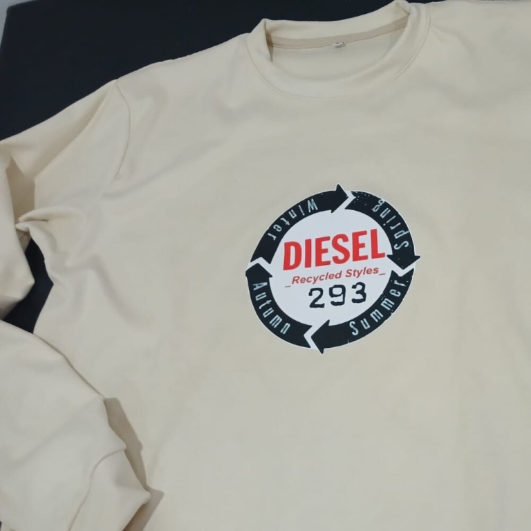 Remera frisa manga larga